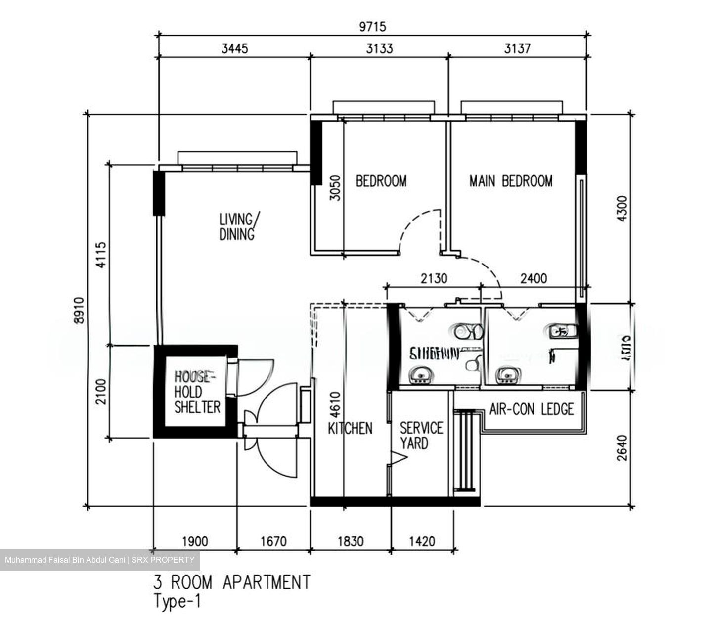 Blk 430A Bedok North Woods (Bedok), HDB 3 Rooms #595814151